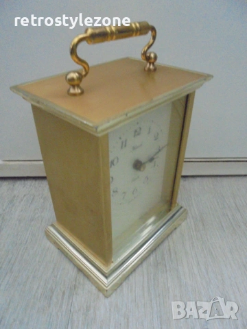 № 8535 Стар настолен часовник Kienzle  , снимка 3 - Други ценни предмети - 53906972