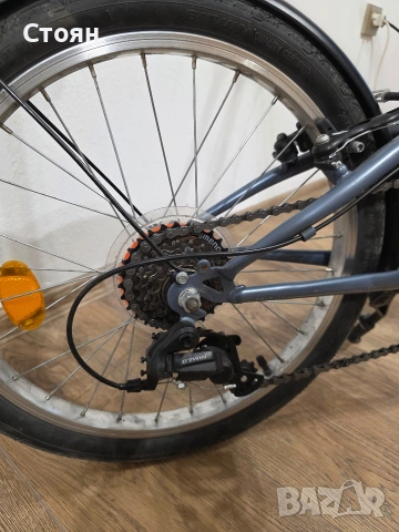Сгъваем велосипед Btwin, снимка 3 - Велосипеди - 53926826