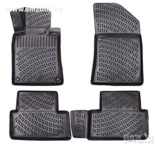 Гумени Стелки Rizline 3D тип Легени /корито с борд за Пежо Peugeot 508 2018-2018