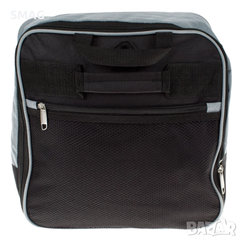 Пътна чанта сак с колелца 84L сива и черна_1223915, снимка 5 - Сакове - 52278174