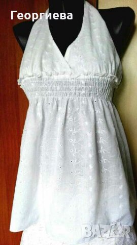 Нежна пола бяло и екрю с бродерия👗🍀M🍀👗арт.998, снимка 7 - Поли - 29266603