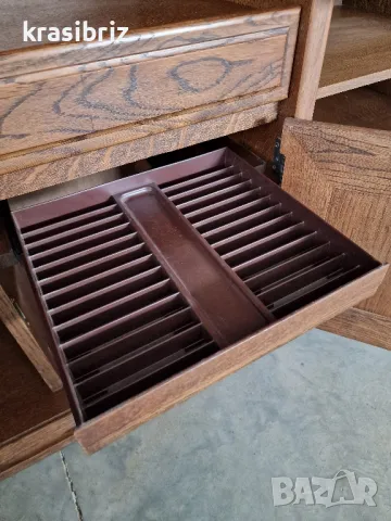 Масивен Тв Шкаф -внос от Германия! , снимка 6 - Шкафове - 50192064