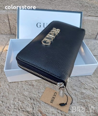 Черно портмоне Guess код IM-D34L, снимка 3 - Портфейли, портмонета - 41703541