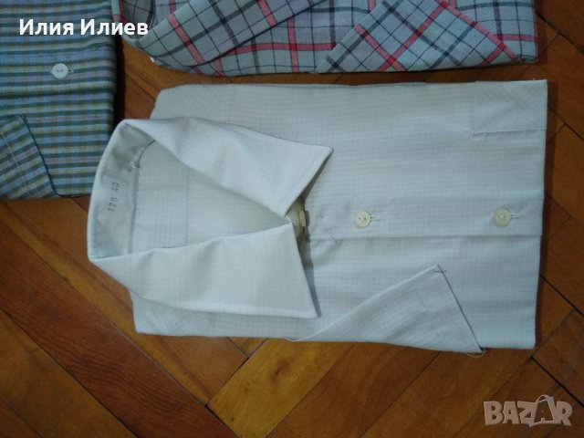 Нови мъжки памучни ризи, 6 броя, снимка 7 - Ризи - 38365042