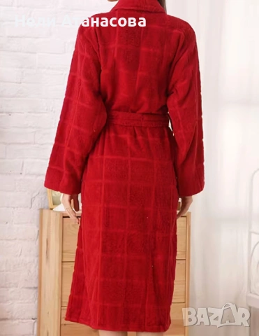 Халат за баня, снимка 2 - Хавлиени кърпи - 53980676