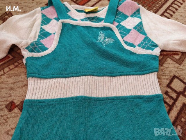 Красива плетена блузка/ туника, снимка 4 - Детски Блузи и туники - 30537203