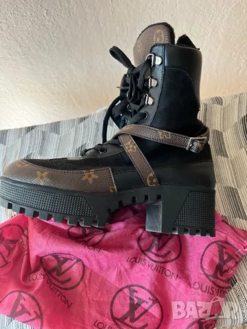 Louis Vuitton маркови боти, снимка 7 - Дамски боти - 56389546