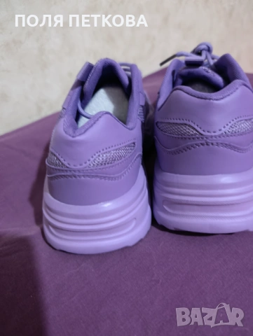 Лилави маратонки , снимка 5 - Маратонки - 54324770