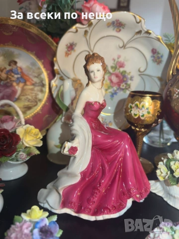 Royal Worcester England  1996 Код P2117, снимка 12 - Декорация за дома - 54153685