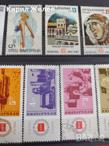 Пощенски марки  смесени серий стари редки от соца поща България за колекция 29299, снимка 8 - Филателия - 37711540