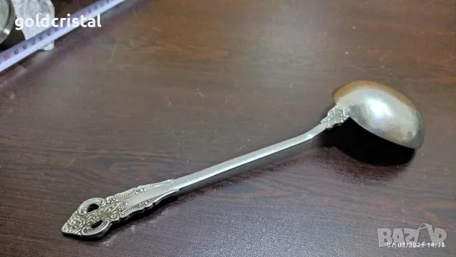 стар прибор черпак , снимка 4 - Антикварни и старинни предмети - 49016964