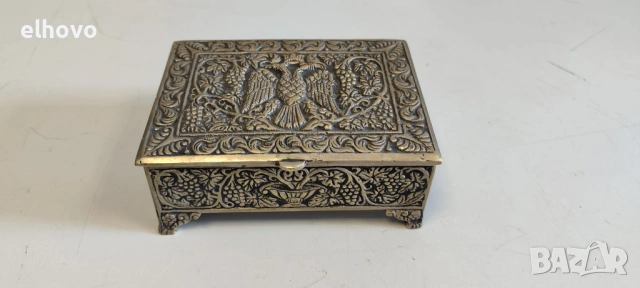 Стара кутия за бижута, снимка 2 - Антикварни и старинни предмети - 44323225