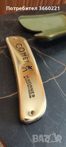 Винтидж хармоника M. Hohner Comet, снимка 6 - Антикварни и старинни предмети - 52772297