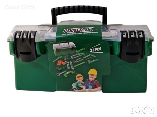 Детски куфар с инструменти, 25 части