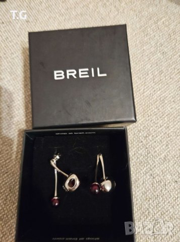 Колие и обеци Breil, снимка 6 - Бижутерийни комплекти - 42521163