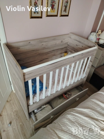 Детско креватче + макрак, снимка 4 - Кошарки - 54163696