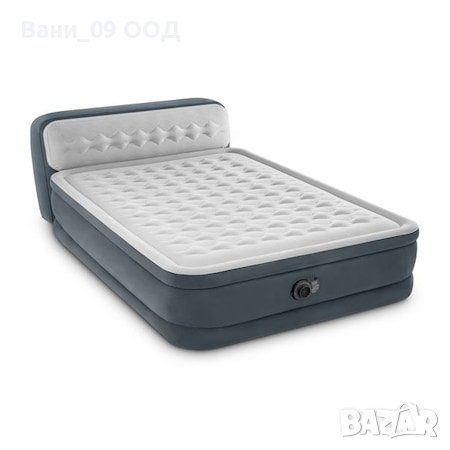 Луксозно двойно надуваемо легло/надуваем матрак "Intex", снимка 5 - Надуваеми легла - 42898085