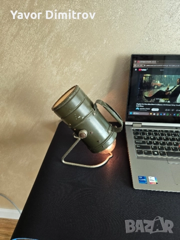 Vintage военен фенер Варта/ Varta, снимка 6 - Колекции - 52428751