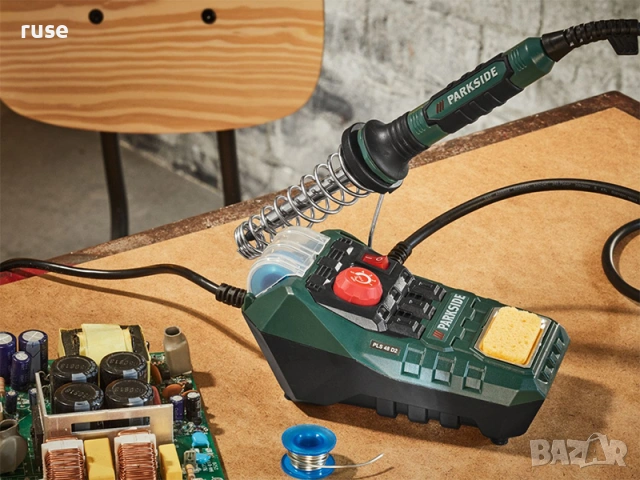 НОВИ! Станция за запояване поялник PARKSIDE® регулируема, снимка 3 - Поялници и запояване - 53935139