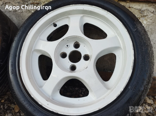 лети джанти 4х100 16 цола, снимка 2 - Гуми и джанти - 52120753