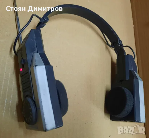 GFX AM/FM радиоприемник  - слушалки за глава