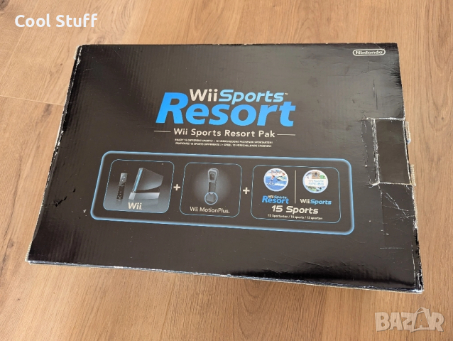 Конзола Nintendo Wii Sports Resort Pack с Motion Plus, снимка 3 - Nintendo конзоли - 52255066