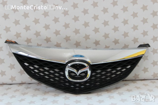 Предна решетка Mazda 6 (2002-2006г.) предна емблема Мазда 6