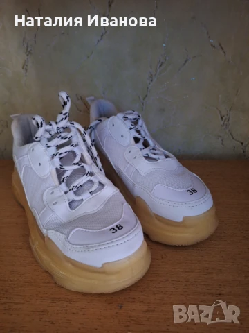 Маратонки Balenciaga 38 номер, снимка 4 - Маратонки - 51227837