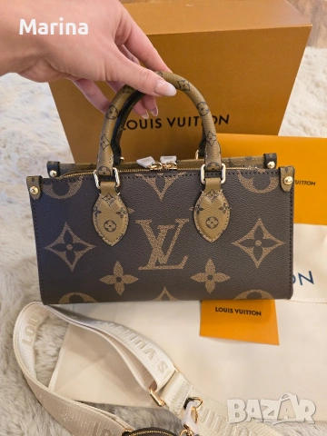 Налична чанта Louis Vuitton OnTheGo, снимка 2 - Чанти - 53322445