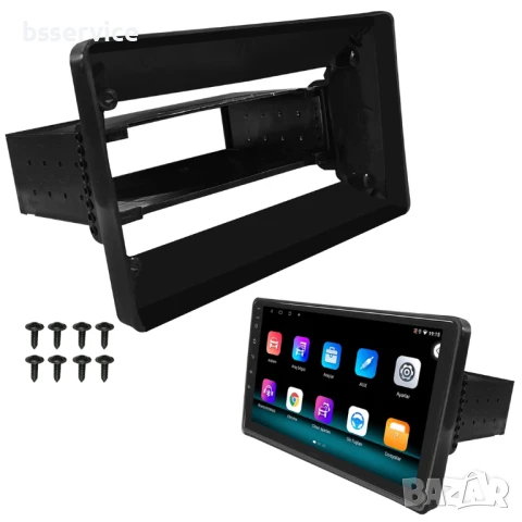 УНИВЕРСАЛНА РАМКА ЗА 9-ИНЧОВ ANDROID ТАБЛЕТ Единичен DIN