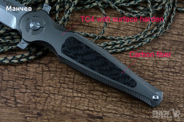 Сгъваем кинжал - флипер, снимка 2 - Ножове - 31855112