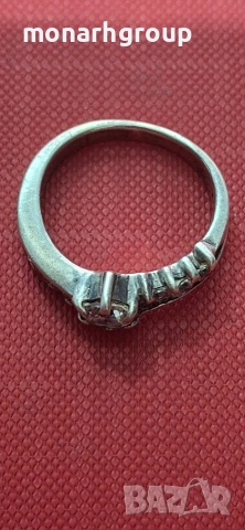 Сребърен пръстен, снимка 4 - Пръстени - 52655664