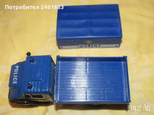 1/43 Welly Unimog Полиция Police County Sheriff., снимка 5 - Колекции - 47395701