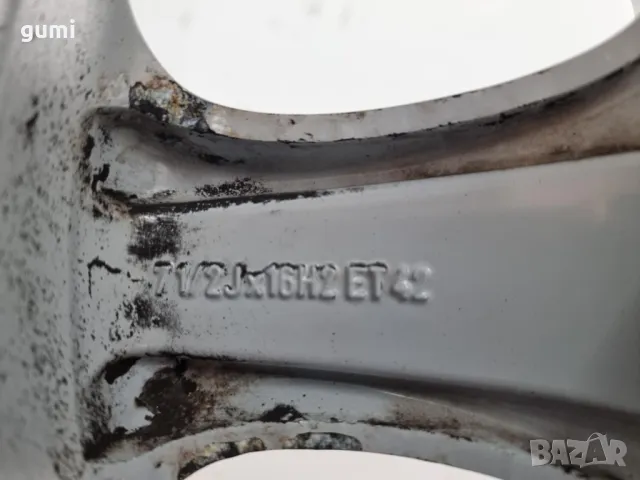 4бр 16ски джанти за  MERCEDES 5х112мм A160733 , снимка 9 - Гуми и джанти - 49072360