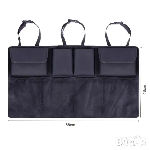 Органайзер откъм гърба на задна седалка, подходящ за хечбек и комби варианти, снимка 4 - Аксесоари и консумативи - 49884336