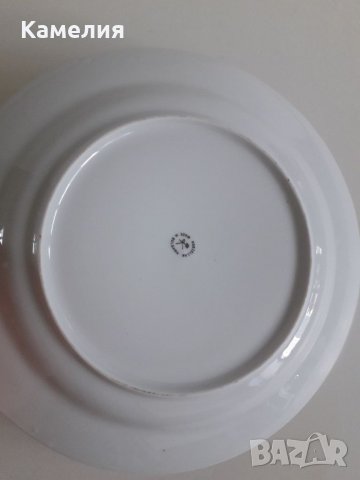 Порцеланова чиния , снимка 2 - Чинии - 37607432