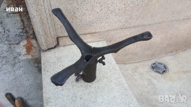 Стара метална стойка за елха от Царско време , снимка 4 - Други ценни предмети - 38557663