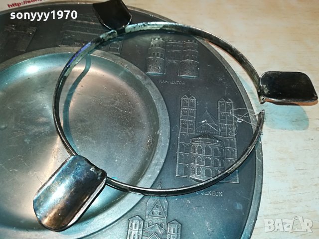 немски пепелник/чиния-внос германия, снимка 7 - Колекции - 30040773