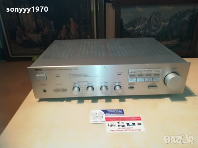 YAMAHA A-420 STEREO AMPLI-MADE IN JAPAN, снимка 1 - Ресийвъри, усилватели, смесителни пултове - 29274500