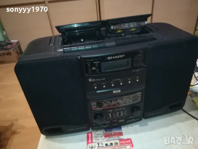 SHAPR BIG SHARP-ВНОС SWISS 2503251728, снимка 11 - Радиокасетофони, транзистори - 49636164