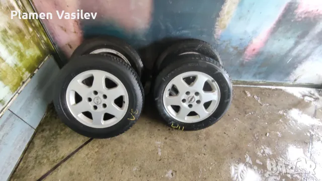 Гуми с джанти 15 5х110 opel astra zafira 