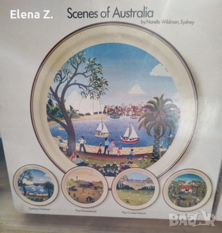 Villeroy & Boch чинии Австралия лимитирана серия, снимка 9 - Чинии - 52426484