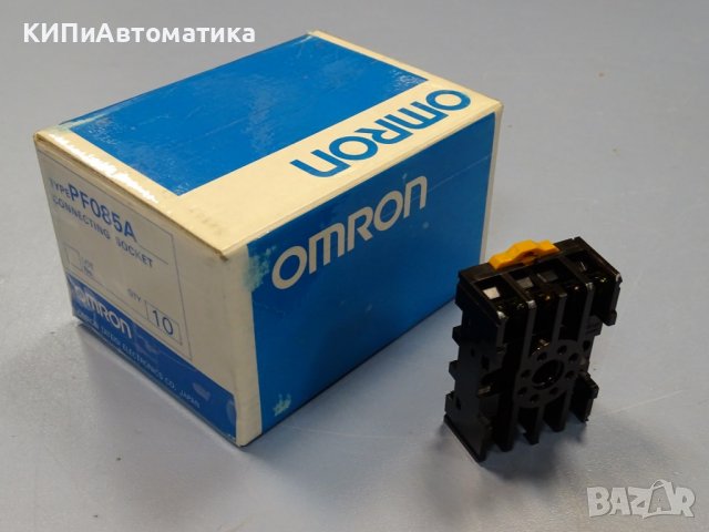 цокъл за реле Omron PF085A connecting socket relay 8-pin 250V