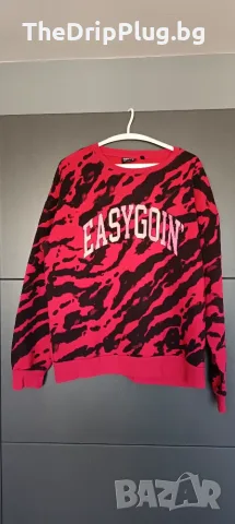 Cropp размер М Oversized ватирана блуза червена 