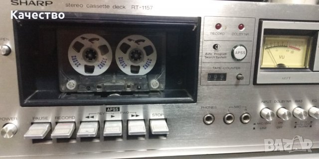 SHARP касетъчен дек, снимка 2 - Декове - 35607928