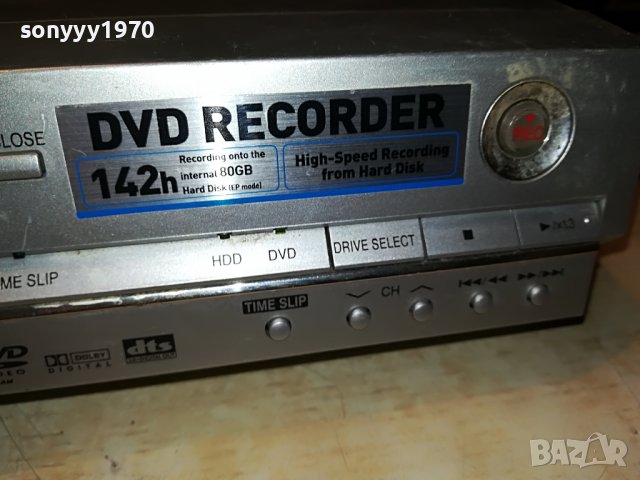 panasonic dmr-e85heg hdd&dvd recorder 2412221921, снимка 8 - Плейъри, домашно кино, прожектори - 39103151