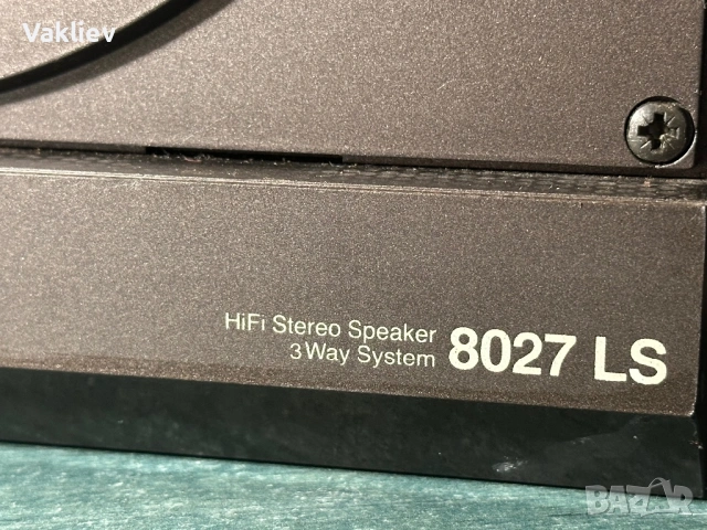 Schneider HiFi Concept 8027 LS Colinal — Пасивни колони (2 бр.) — Made in West Germany, снимка 3 - Тонколони - 54342040