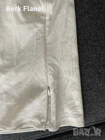 Mango дамска асиметрична и драпирана блуза, снимка 3 - Тениски - 54268268