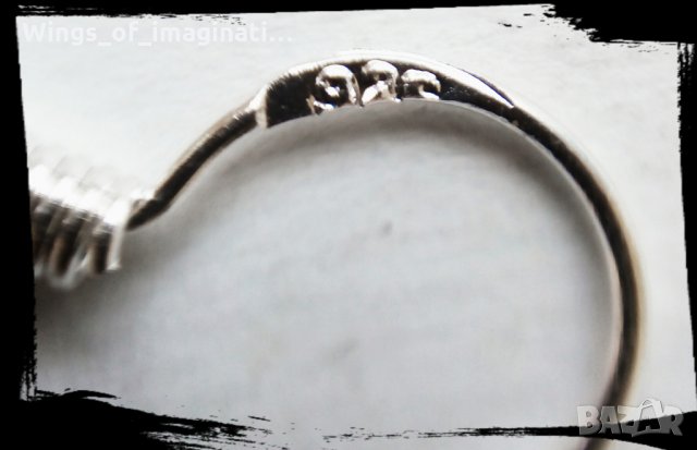 ! РАЗПРОДАЖДБА ! - Обеци ръчна изработка със сребро 925 , снимка 2 - Обеци - 31125312