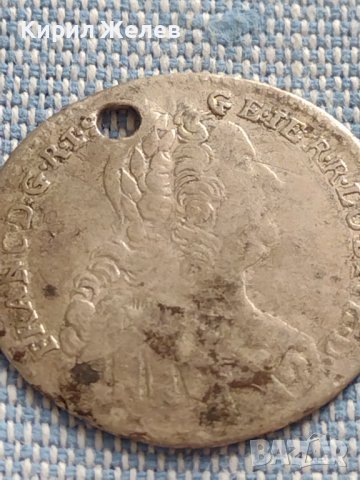Сребърна монета 7 кройцера 1762г. Франц първи Кремниц Австрия 14911, снимка 2 - Нумизматика и бонистика - 42915298